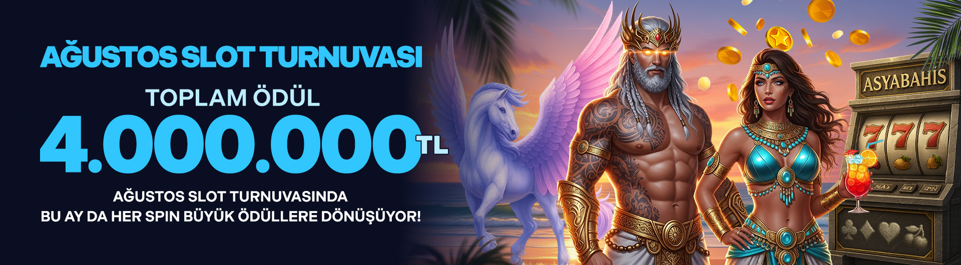 agustos slot turnuva